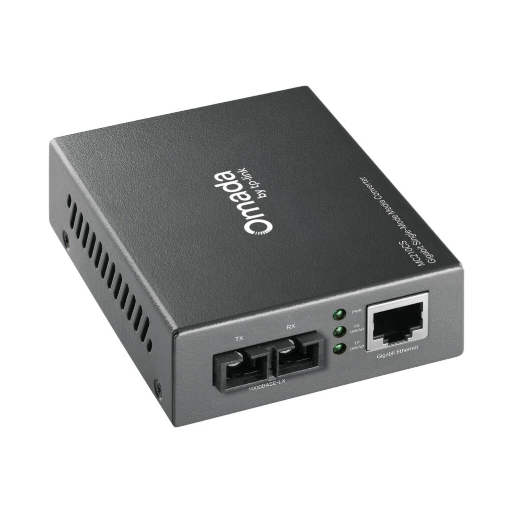 ממיר אופטי Gigabit Single-Mode Media Converter