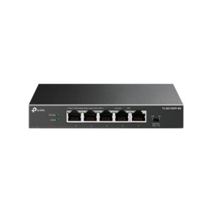 מתג ++PoE מתכתי עם 5 פורטים TL-SG105PP-M2 2.5G