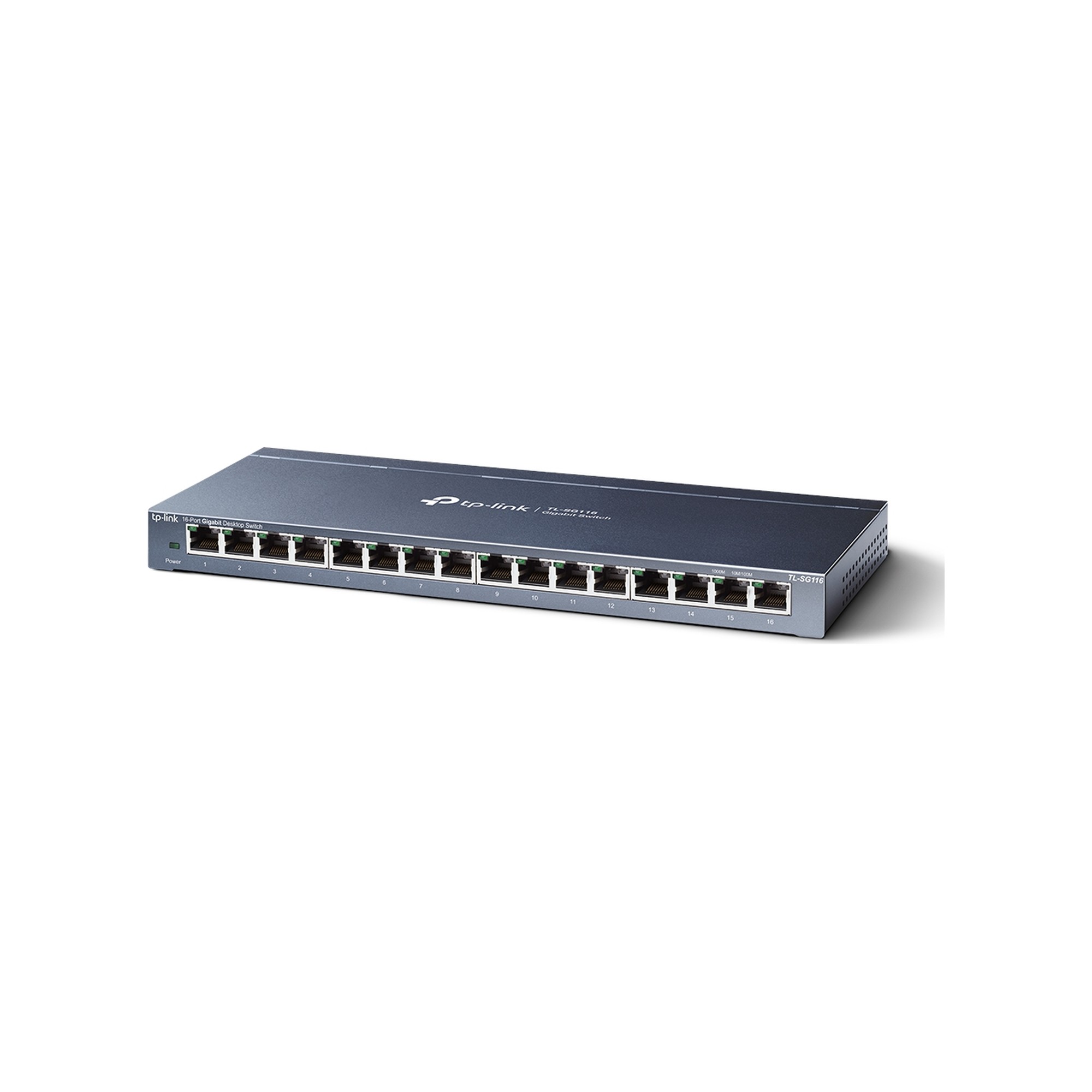 16 פורטים Gigabit מהירים