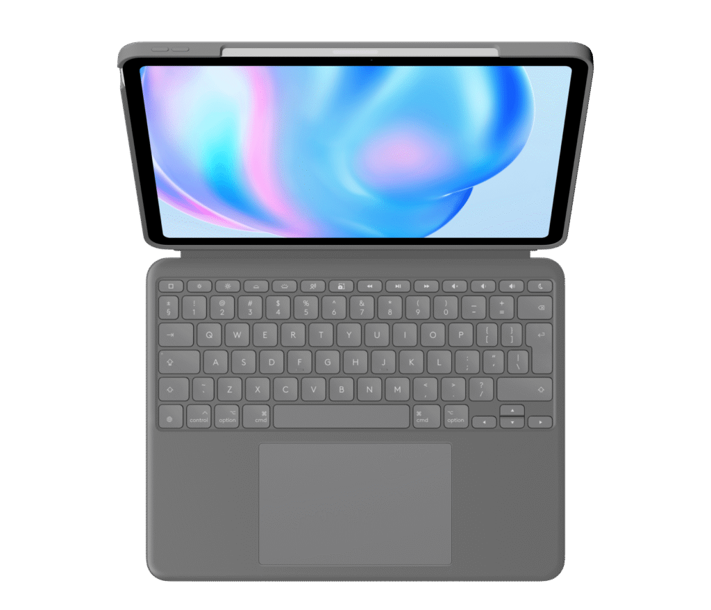 מקלדת Logitech Combo Touch – אפור אוקספורד – אנגלית (QWERTY)
