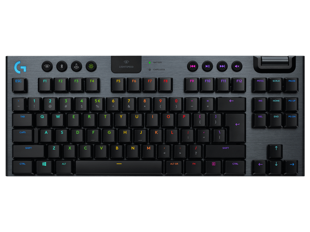 מקלדת Logitech G915 TKL – Carbon
