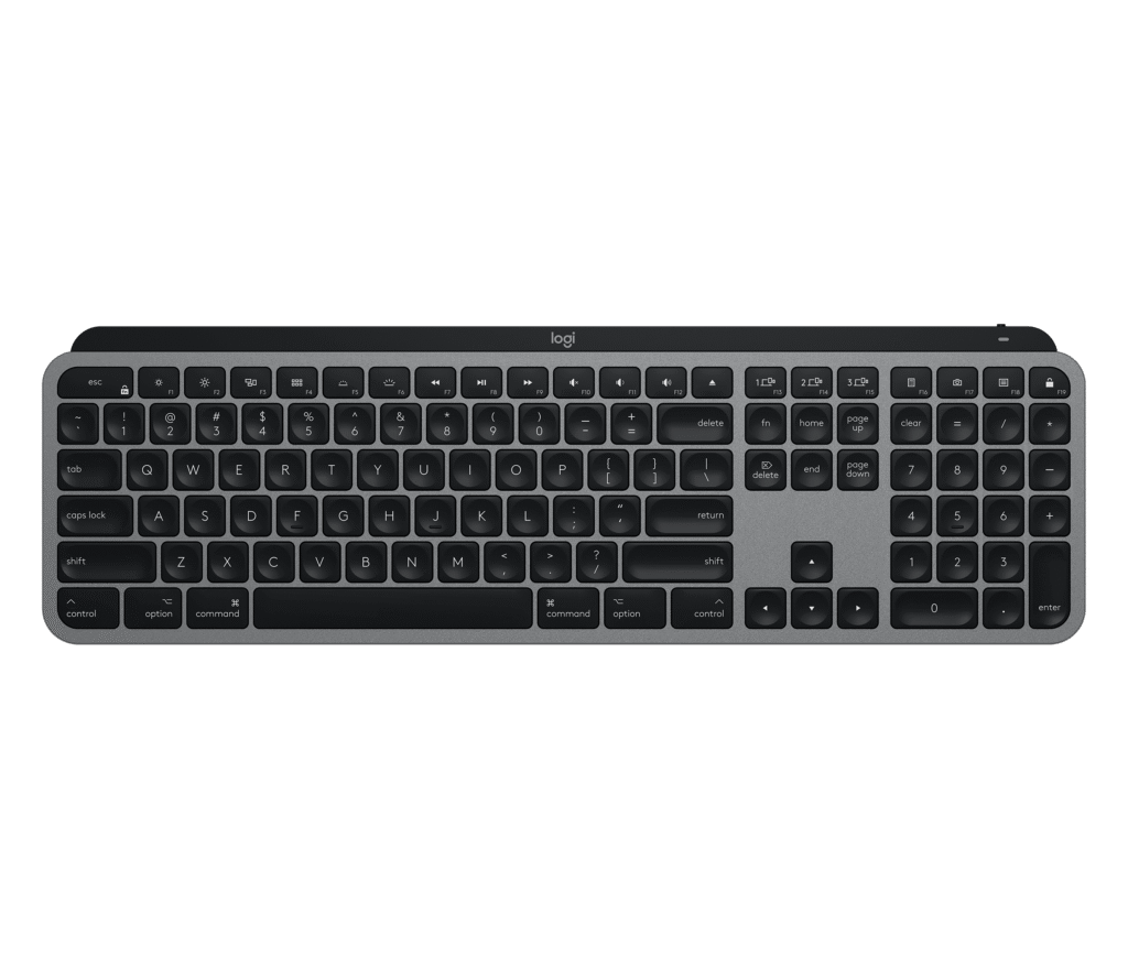 מקלדת Logitech MX Keys for Mac – אפור חלל – עברית