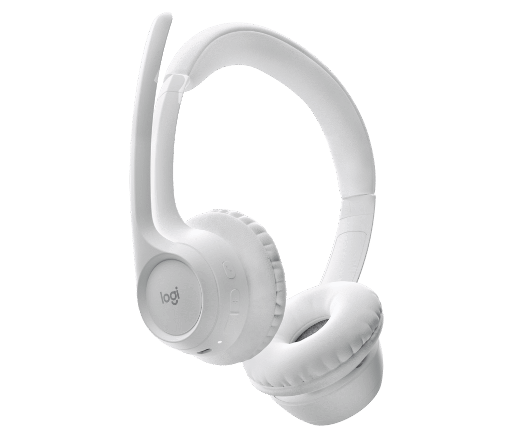 אוזניית Logitech Zone 300 – לבן שבור