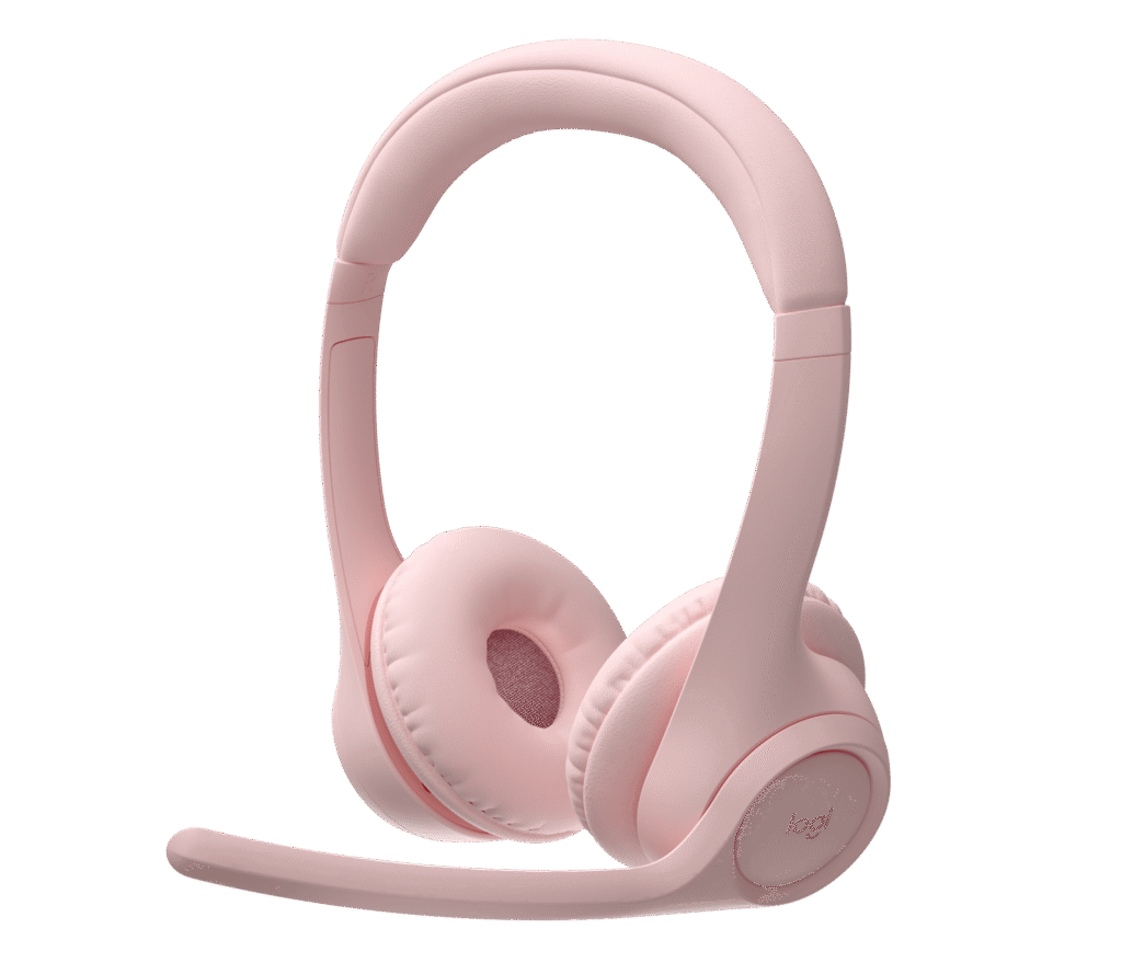 אוזניה Logitech Zone 300 – ורוד