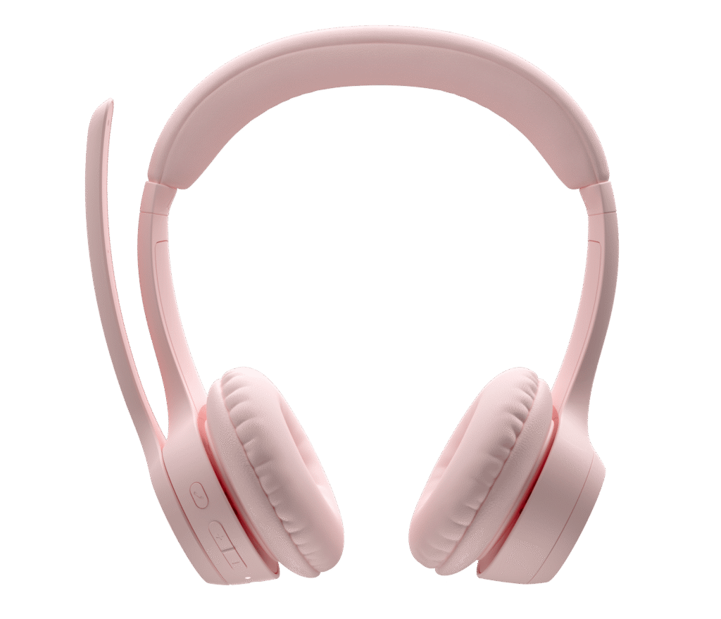 אוזניה Logitech Zone 300 – ורוד