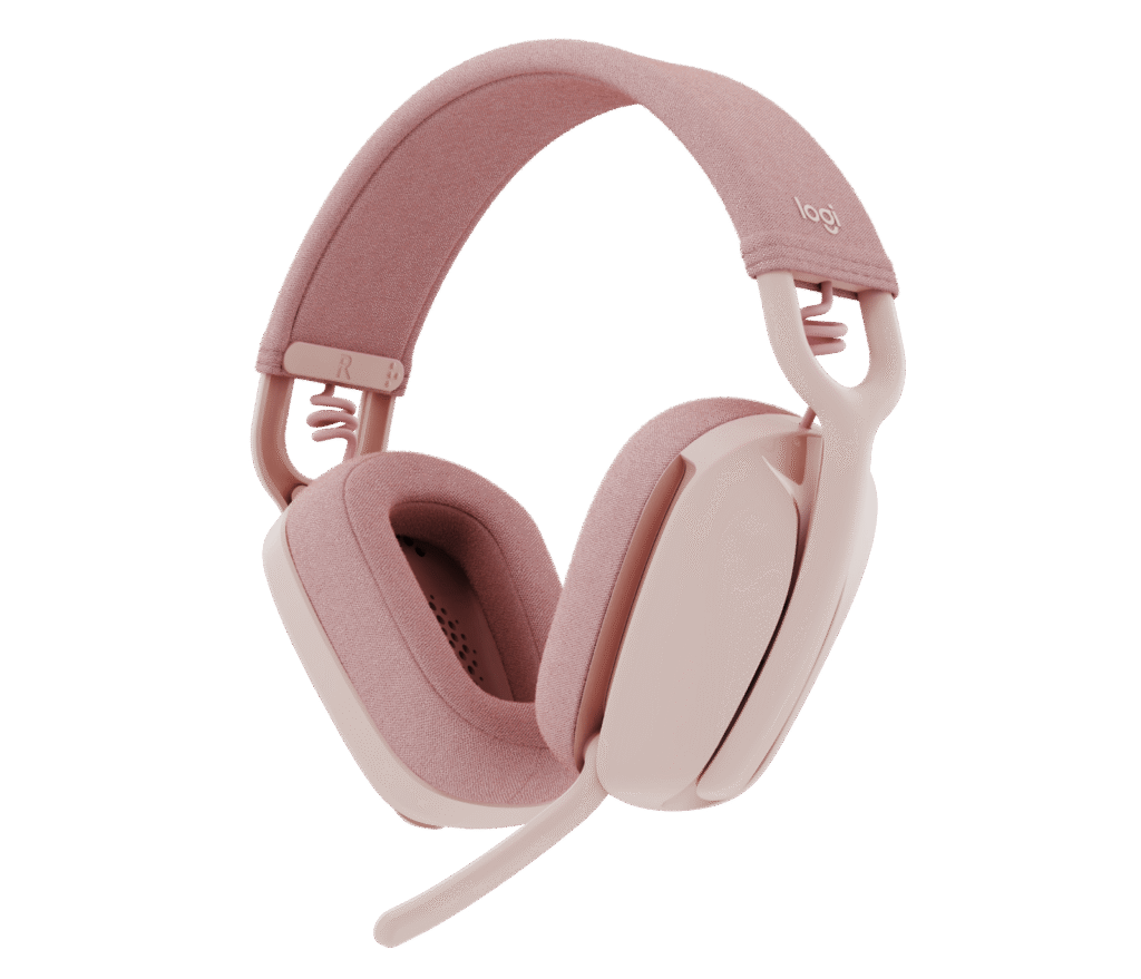 אוזניות Logitech Zone Vibe 100 – ורוד