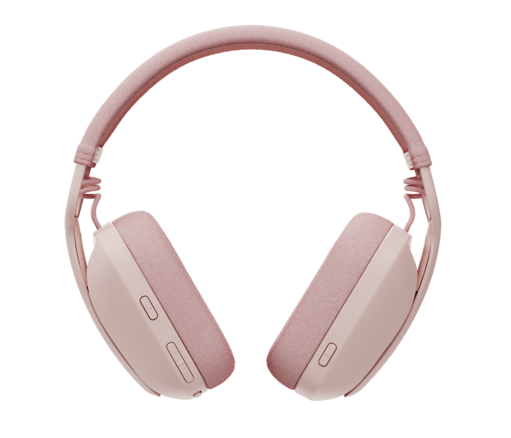 אוזניות Logitech Zone Vibe 100 – ורוד